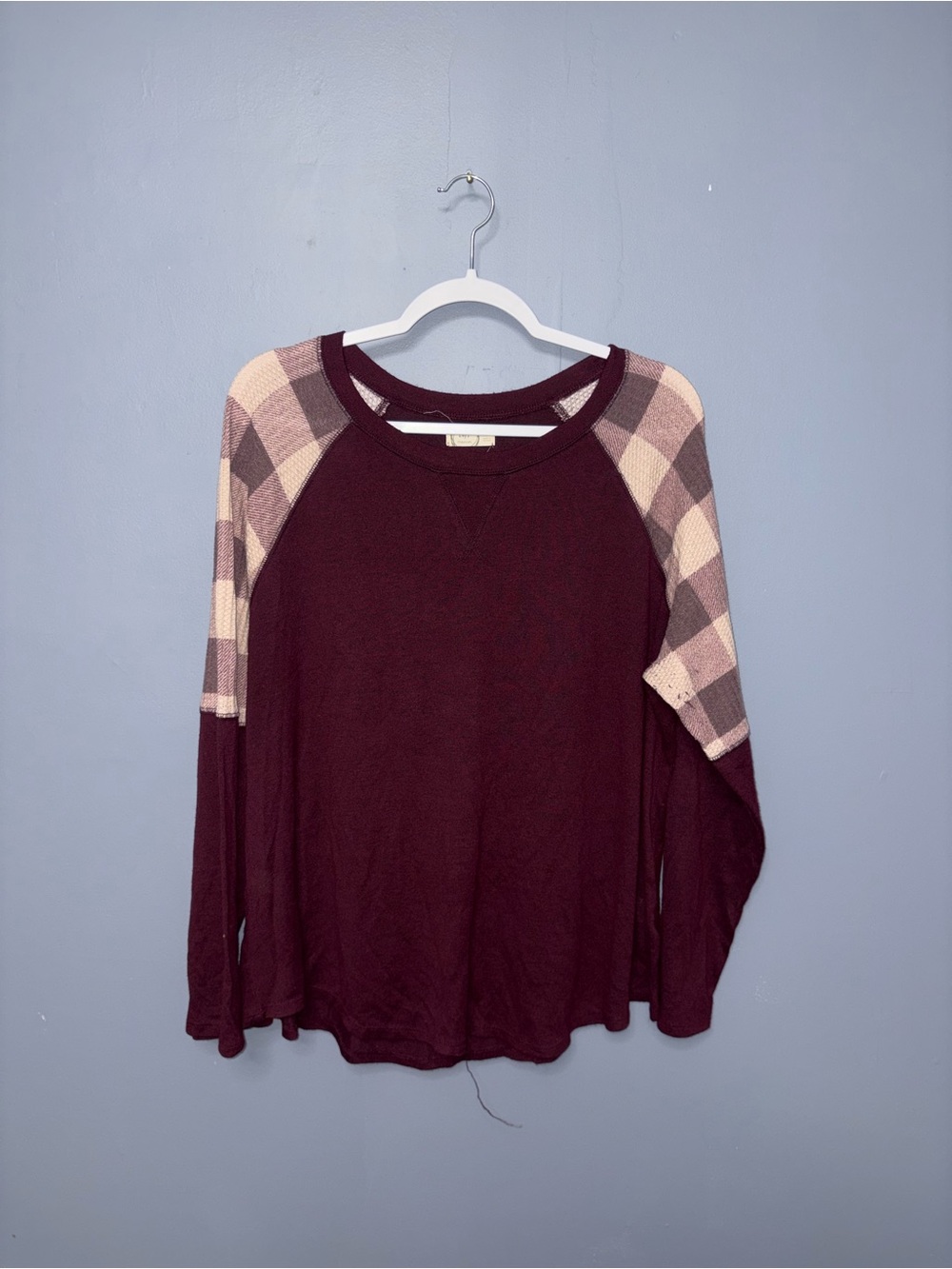 Maurice’s | Burgundy Printed Longsleeve | Size 1XL